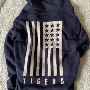 VS PINK Detroit tigers zip up hooded jacket